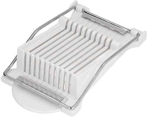 Cortador de carne de almuerzo, cortador de jamón de cocina, cortador de huevos hervidos, herramienta de corte de alambre de acero inoxidable para