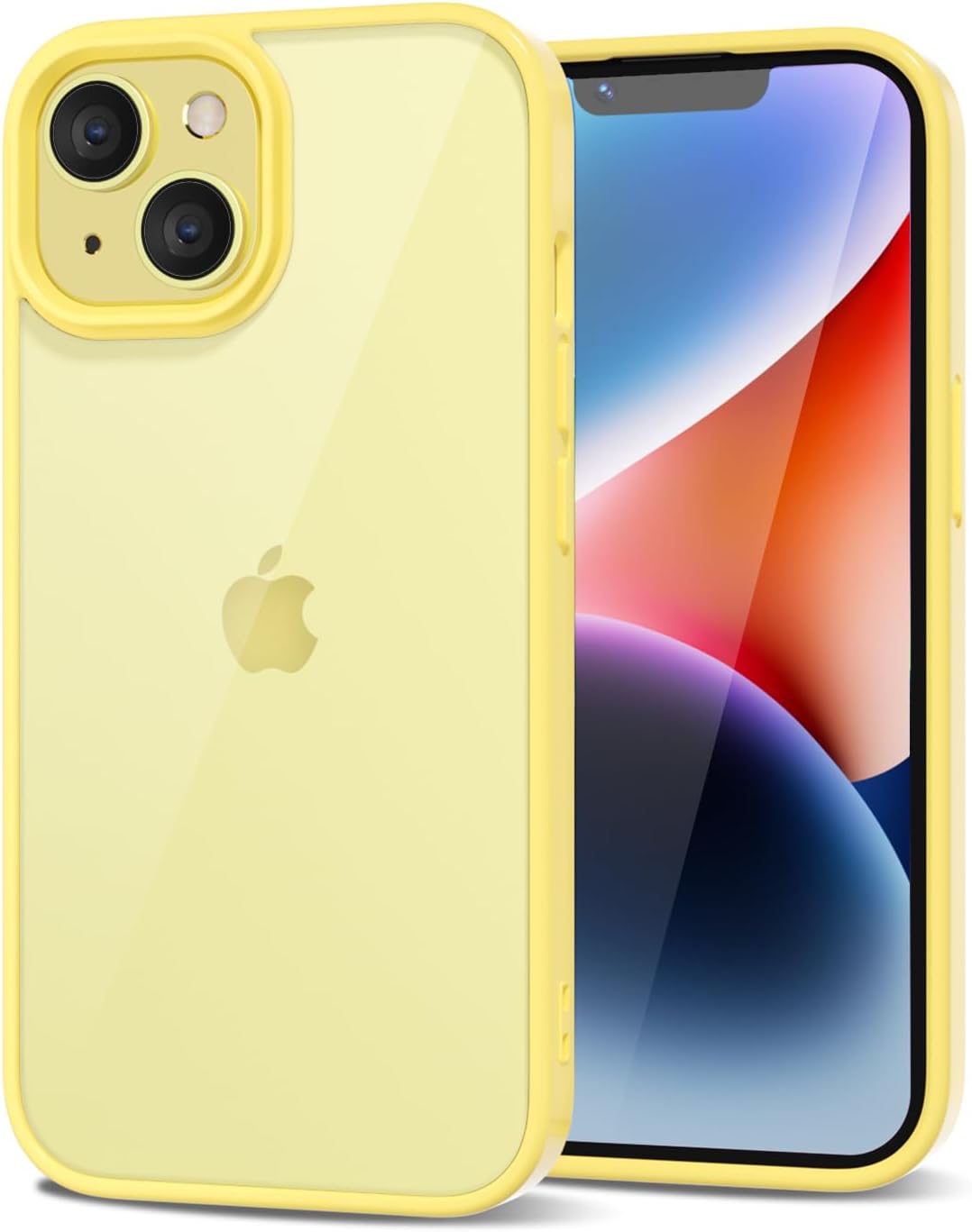 LoeoeL for iPhone 14 Plus Case Clear, Transparent Hybrid 14