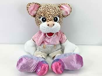 伊太利屋　ヒョウのぬいぐるみ ネックレス付き Amazon.co.jp: 伊太利屋 ぬいぐるみ GK ヒョウ 全高約52cm