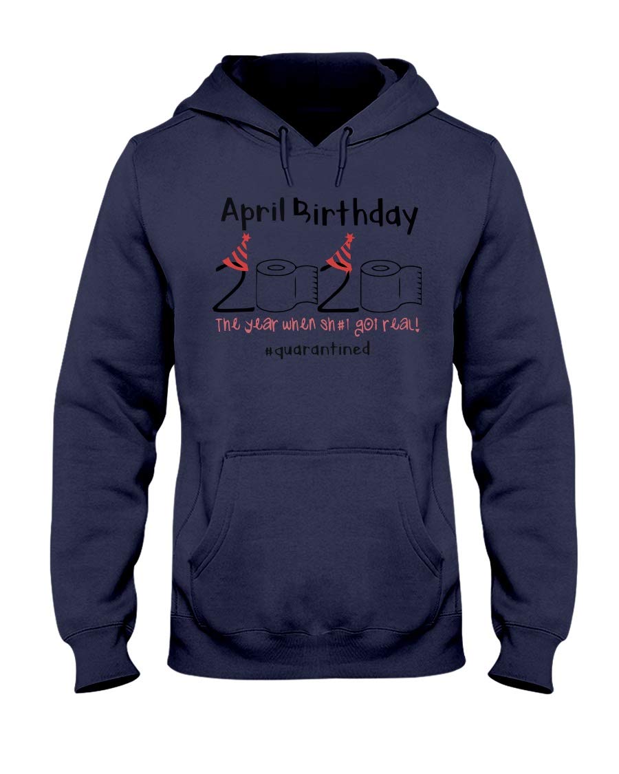 Love-Store April Birthday 2020 t Shirt Hooded Sweatshirt