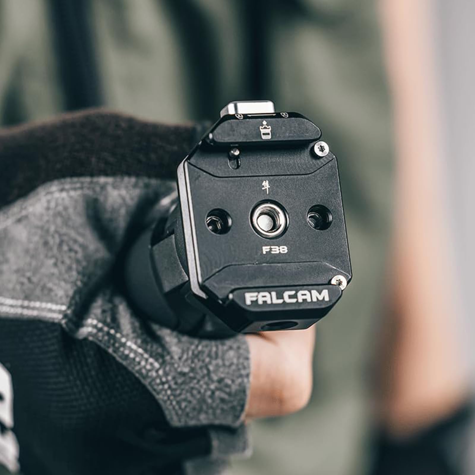 Kongeeker FALCAM F38 Quick Release Base V2, Quick Release Plate with 1/4