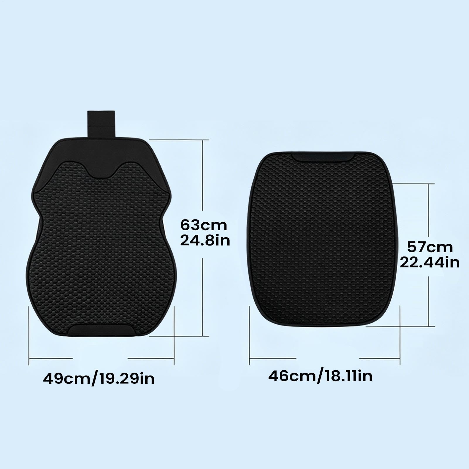Cooling Seat Pad, wodoodporna, komfortowa mata, 20 x 18 cali poduszka z