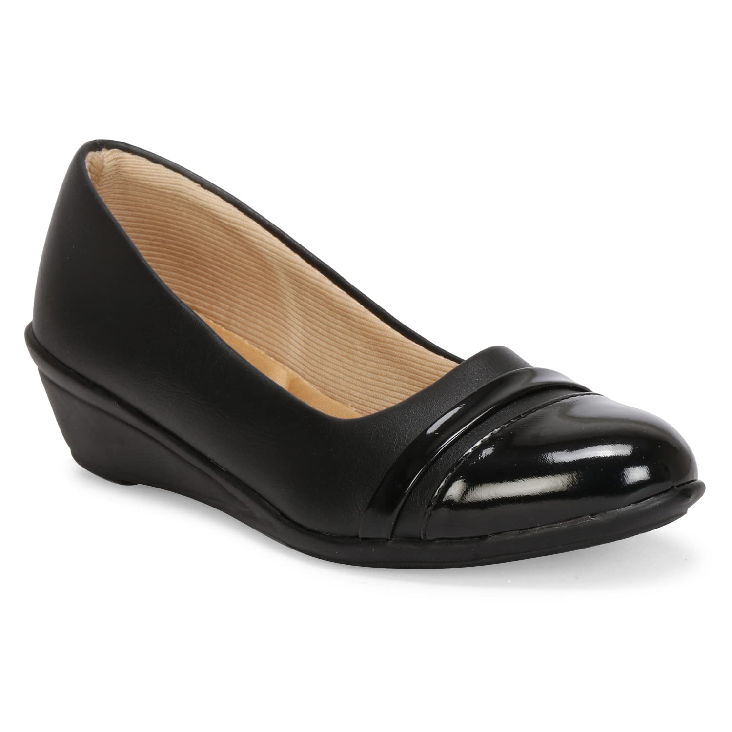 DenillCasual | Latest Collection | Comfortable Stylish Solid Wedge Heel Slip-On Bellies & Ballerina for Womens & Girls