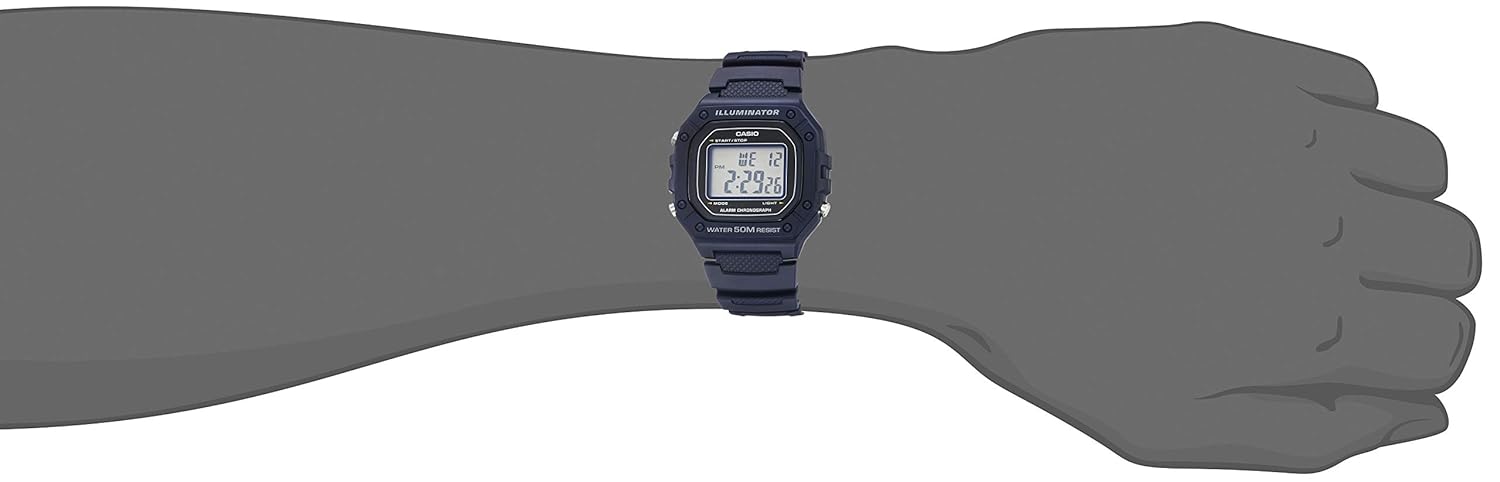 Casio Série W218H | Relógio digital masculino | 50M WR | Cronômetro de 1/100 segundo | Cronógrafo de 100 SEC | Retroiluminação LED | Temporizador de contagem regressiva | Alarme… em promoção! Veja a oferta e mais achadinhos de Relógios de pulso 5 Hoje é o melhor dia para comprar Casio Série W218H | Relógio digital masculino | 50M WR | Cronômetro de 1/100 segundo | Cronógrafo de 100 SEC | Retroiluminação LED | Temporizador de contagem regressiva | Alarme… com aquele preço maroto! Promoção! Aproveite a oferta! 5