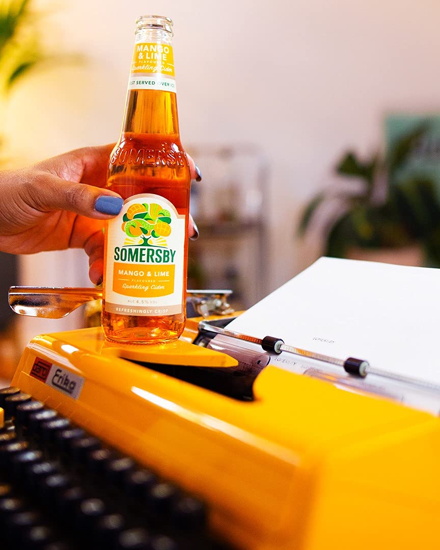 Somersby Mango & Lime Cider, Glas Einweg 24 x 0.33 L
