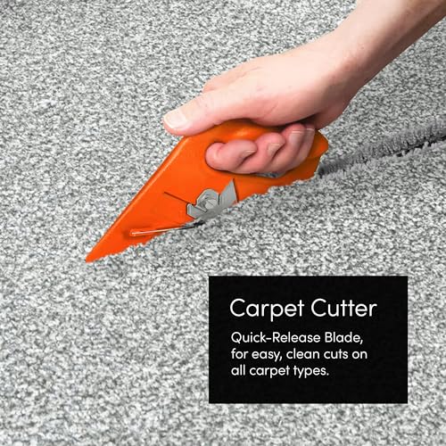 Emperial Carpet Stretcher Kit - Carpet Knee Kicker, Includes a Cutter & Steel Bolster Tool - Carpet Fitting Tool Kit for All Carpet Types 7 Emperial Carpet Stretcher Kit - Carpet Knee Kicker, Includes a Cutter & Steel Bolster Tool - Carpet Fitting Tool Kit for All Carpet Types - Image 7