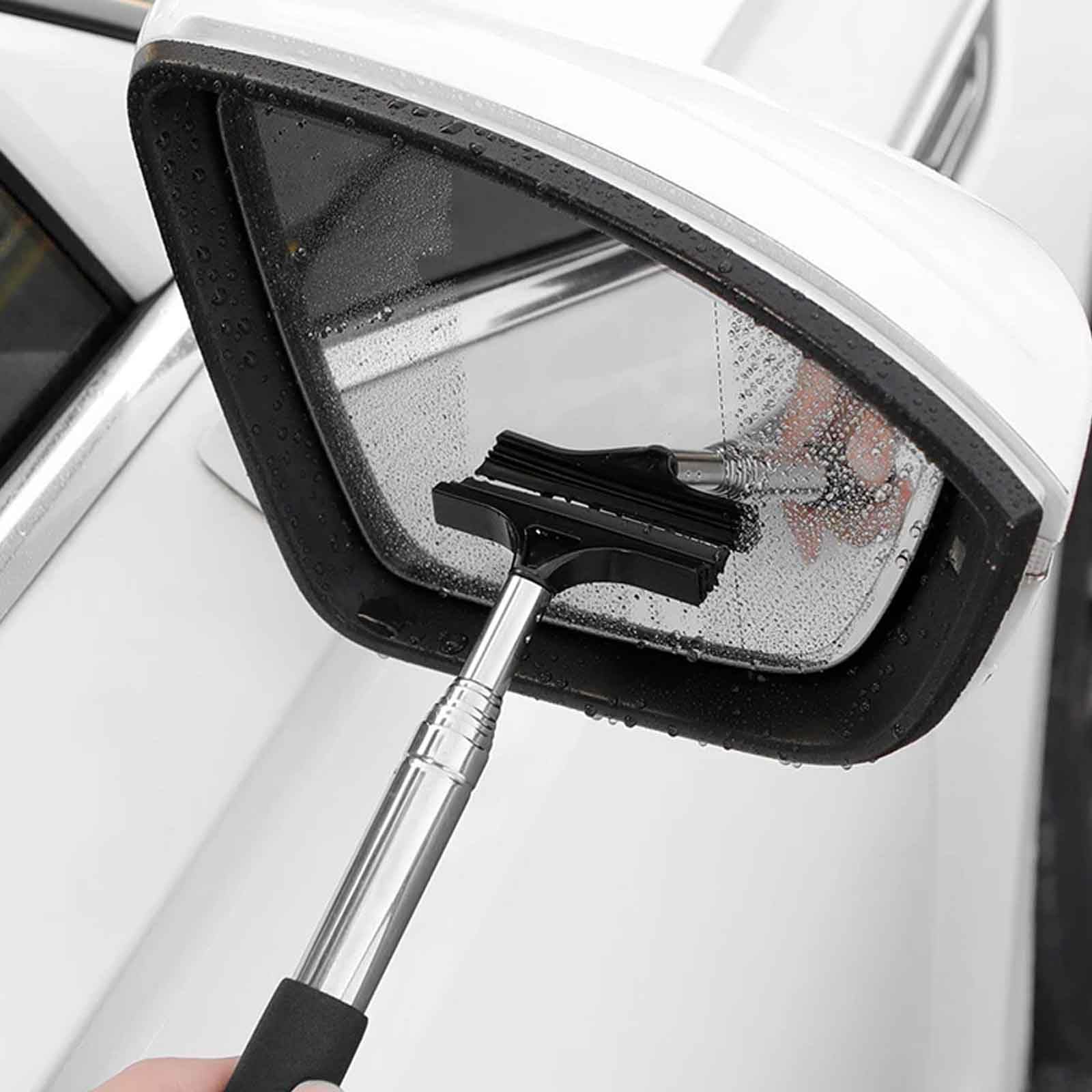 AYNKH essuie - glaces de voiture, mini essuie - glaces télescopiques, outil de nettoyage portable pliable pour tous les véhicules, idéal pour les jours de pluie, de brouillard et de poussière