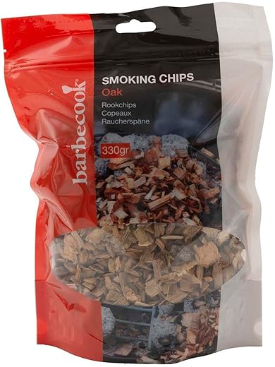 barbecook 2239802100 Chips Smoke Oak Truciolo, Marrone, 18x7x26 cm