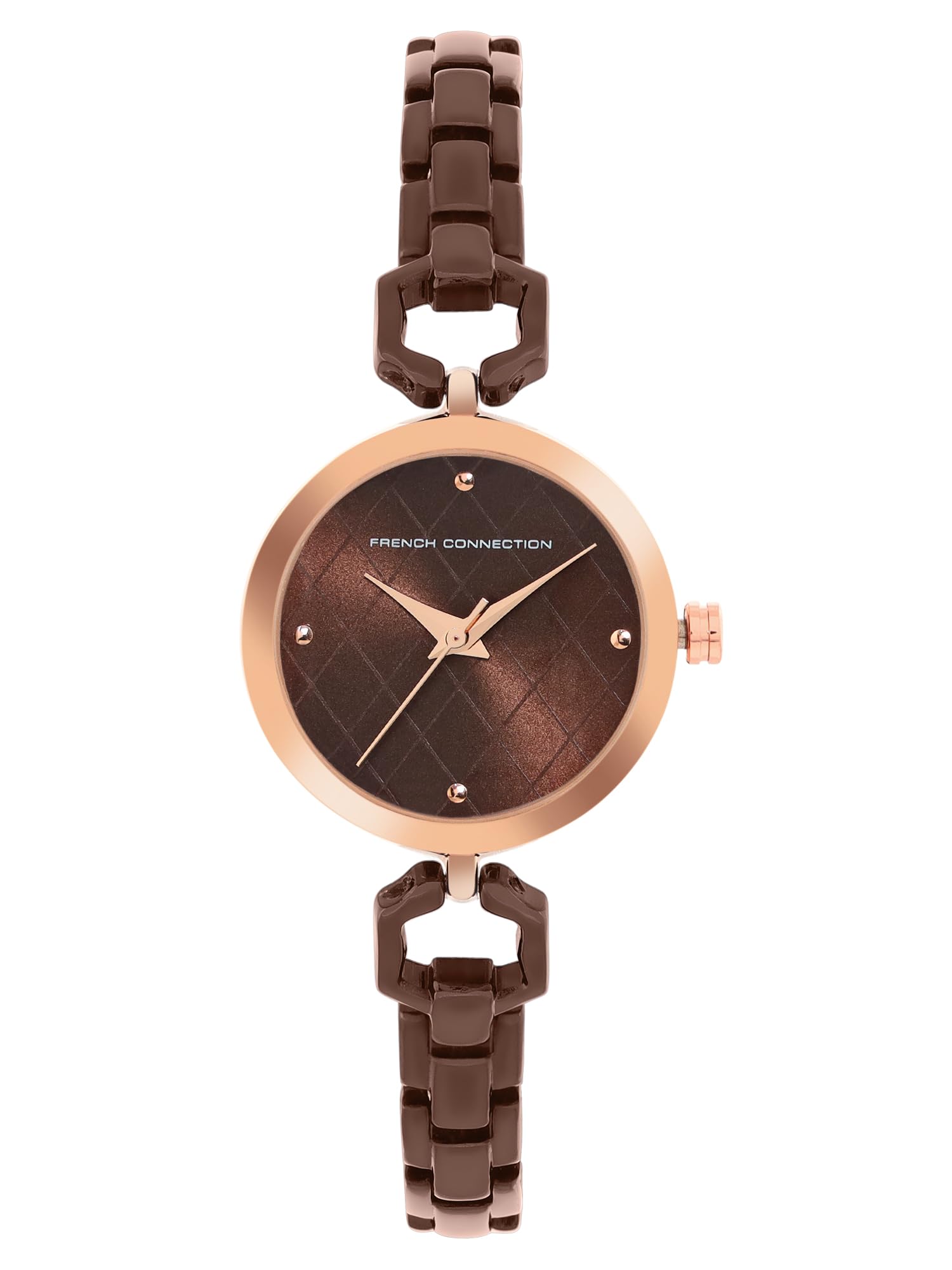 French Connection Gazellle Brown Round Analog Watch for Women - FCN00092A-image-20