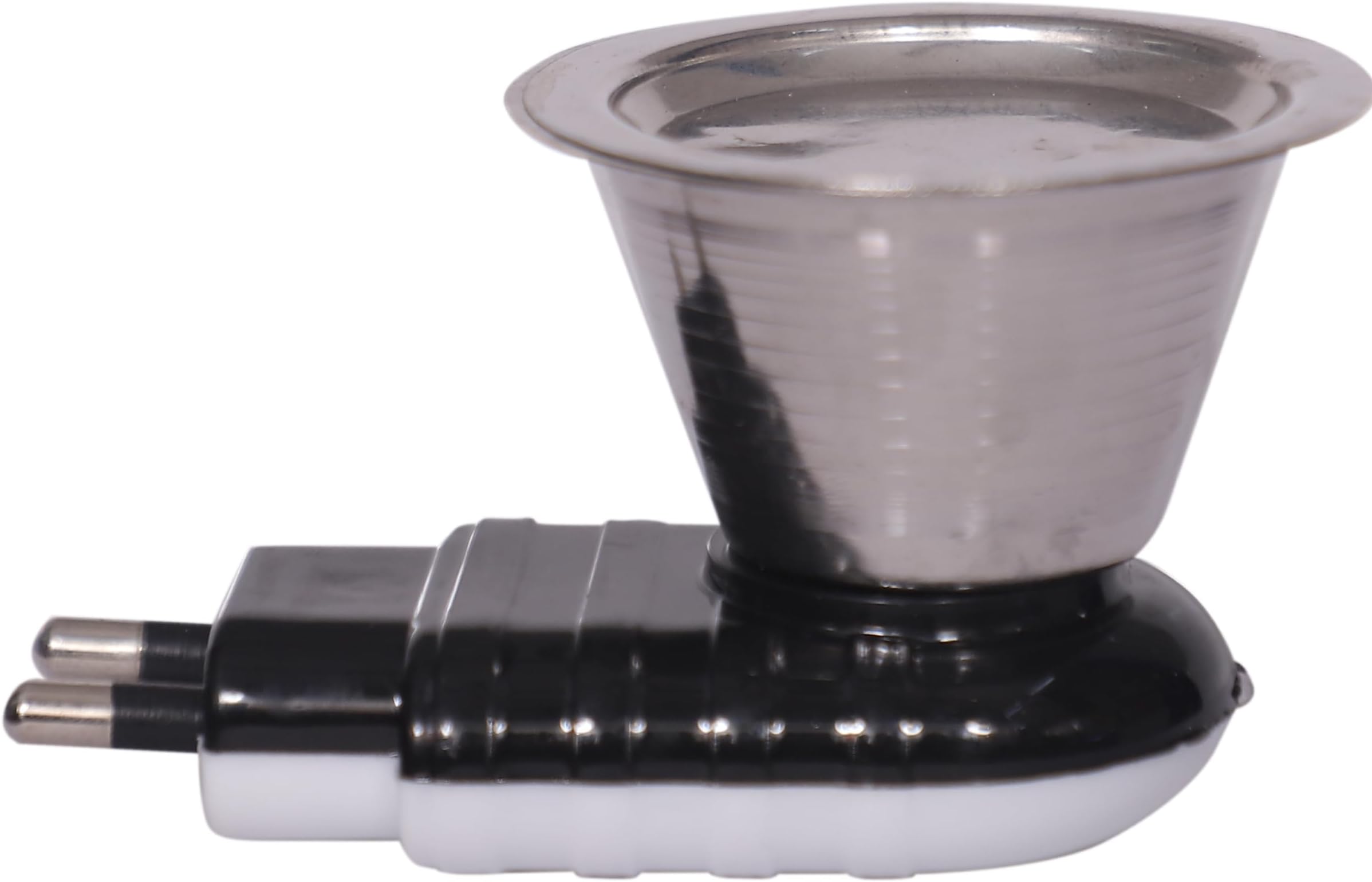 Pegasi Kapoor dani/Pegasi Stainless Steel Metal Electric Kapoor Dani Stand Electric Incense Holder/Camphor Aroma Diffuser/Camphor and Aroma Burner/Bakhoor Dhupani Diffuser