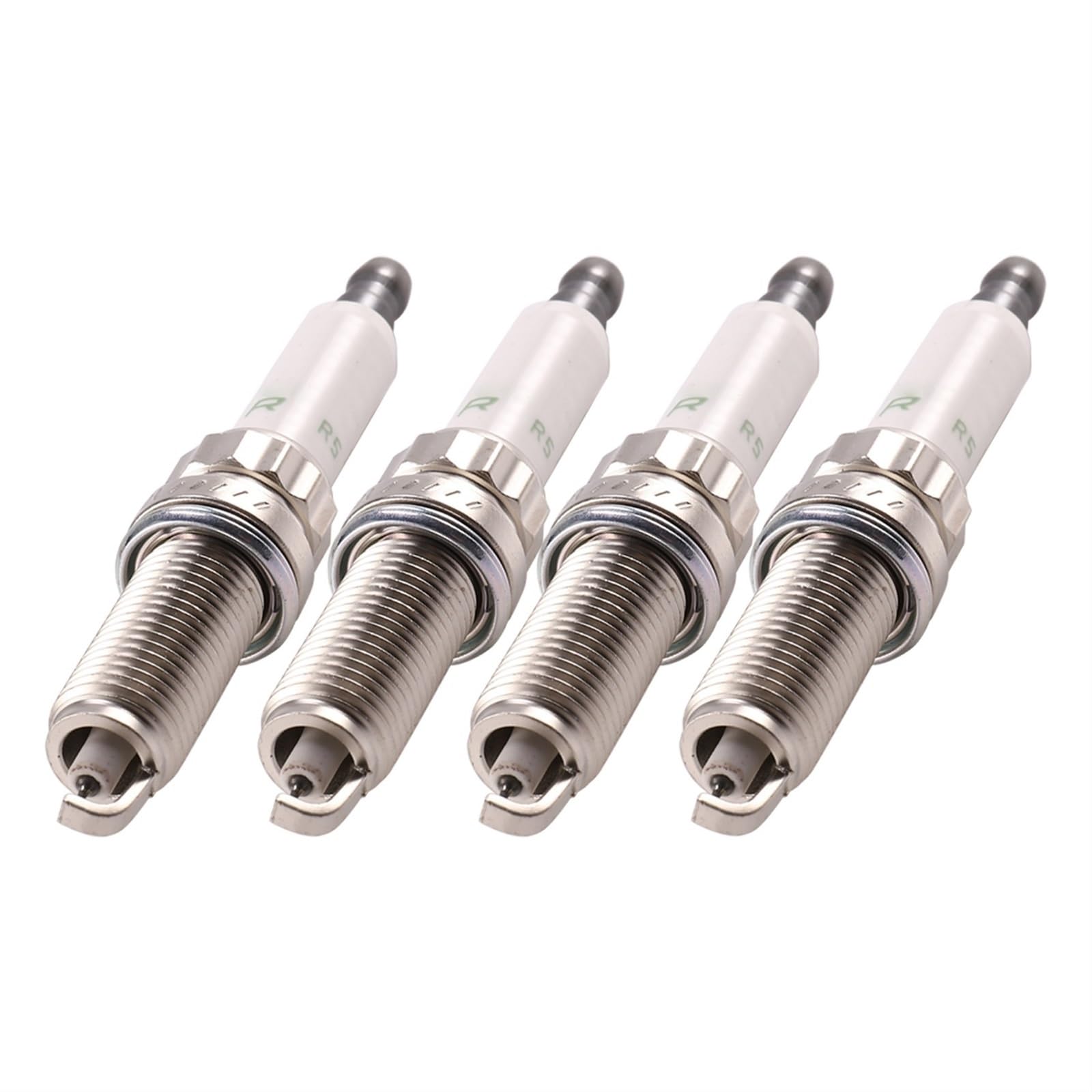 4 Pezzi di Candele di accensione in Metallo per Auto, Candele di accensione all'iridio e Platino 95770 ILZKBR7B8DG 0242129512 per Peugeot, Citroen, Mini Cooper, Candele di Ricambio