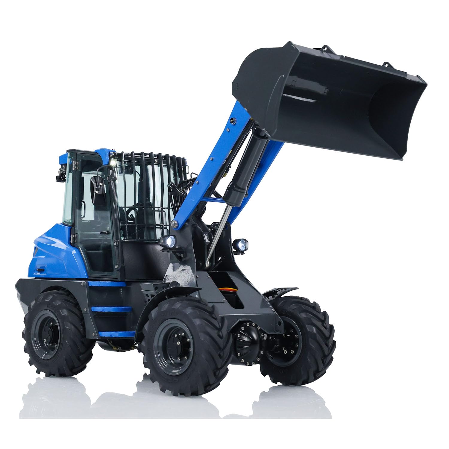 Toucan RC Hobby Lesu 1 14 Hydraulic RC Loader Aoue Mcl8 Metal RTR Remote Control Car Sound Light