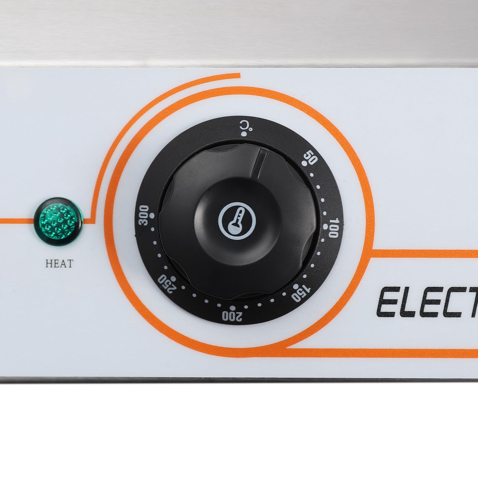 Barbecue elettrico da tavolo in acciaio inox, 2500 W