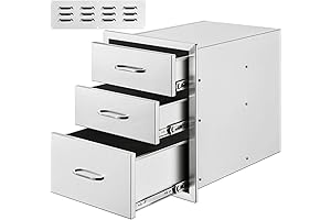 VEVOR Triple Access Outdoor Storage Drawers