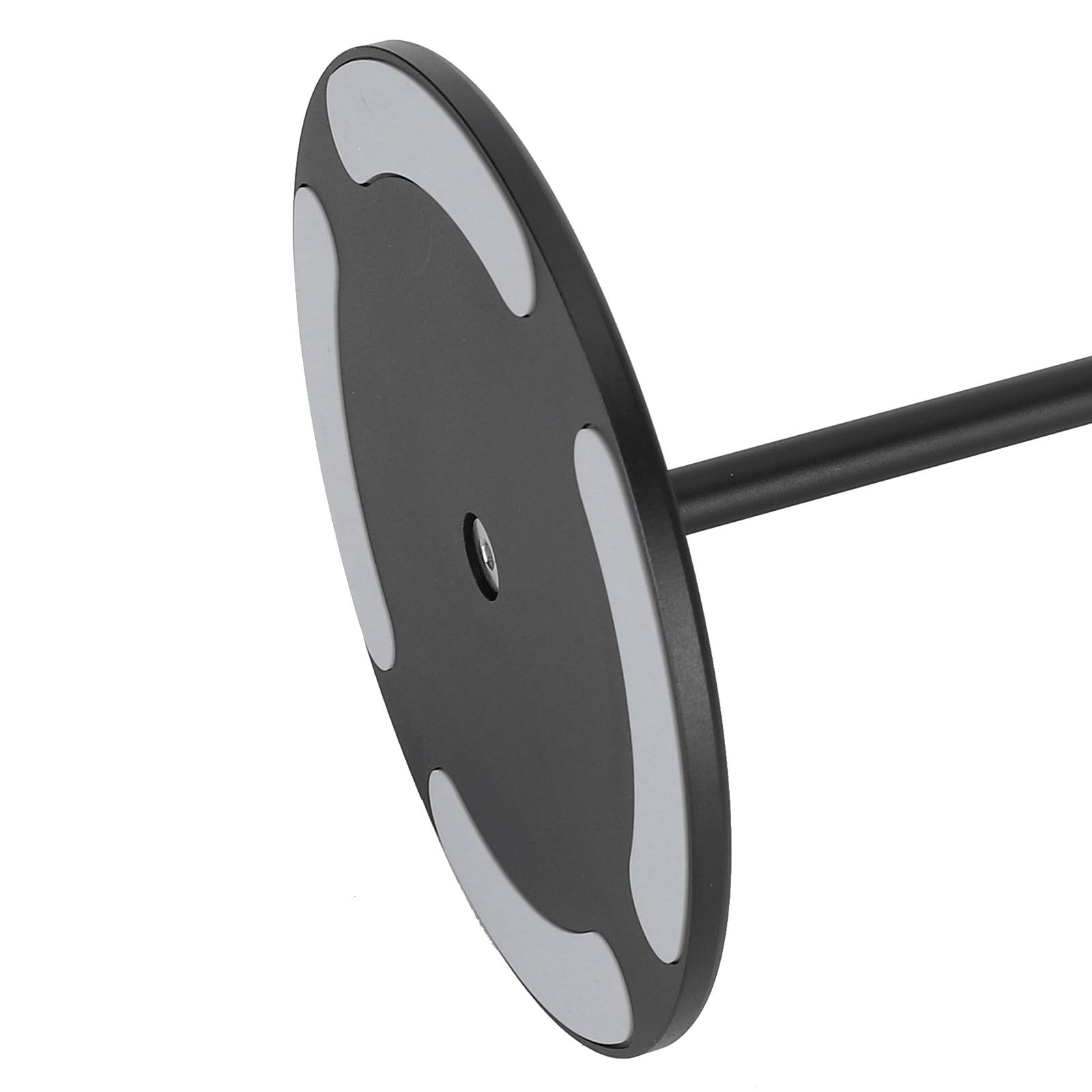 Supporto per cuffie in lega di alluminio noce nero Supporto per auricolari metallico Supporto per display da scrivania Supporto per organizer per cuffie da gioco Cuffie sopra