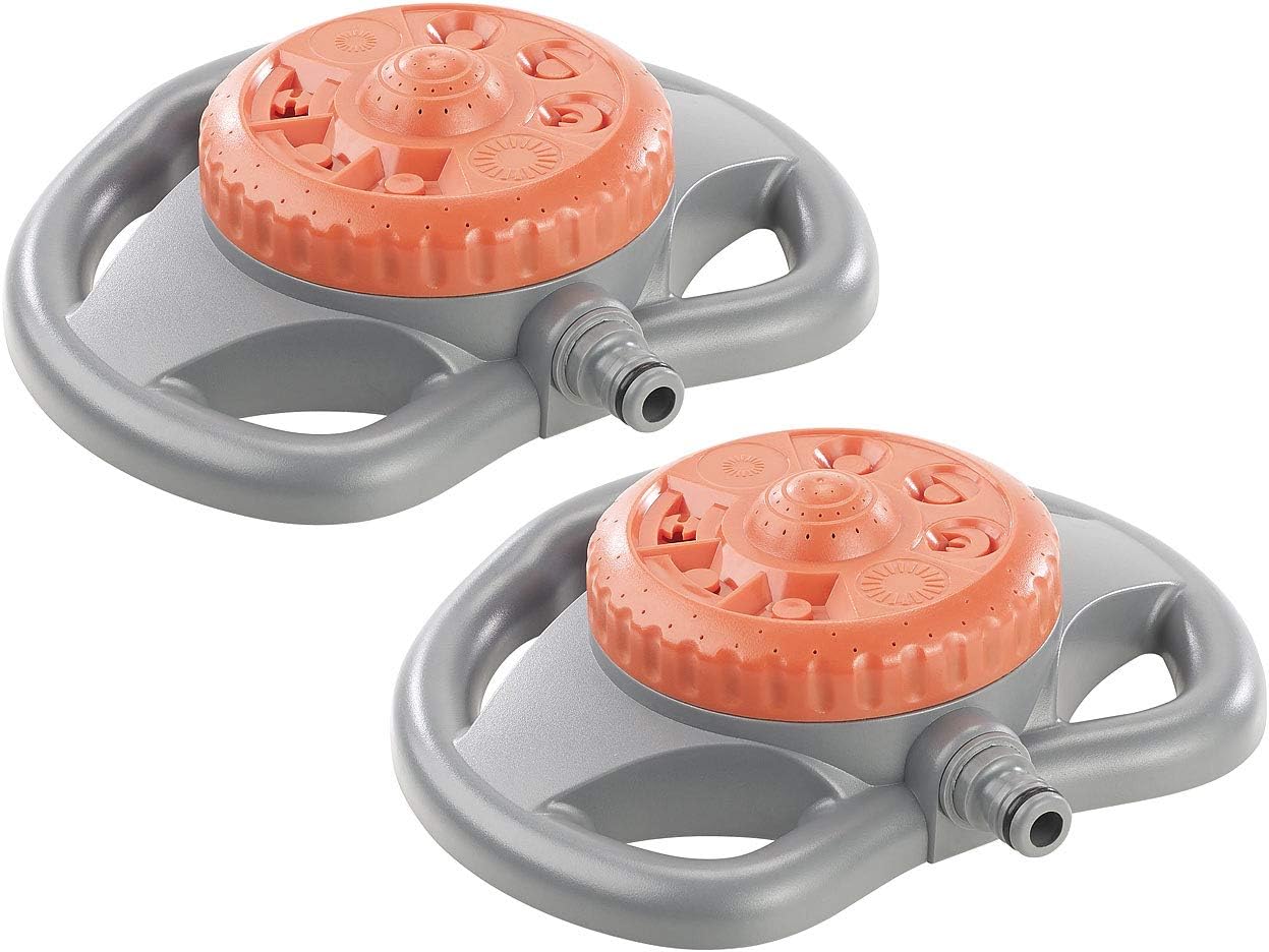 Frunimall Impulsregner Garten Sprinkler,Rasensprenger Große Flächen