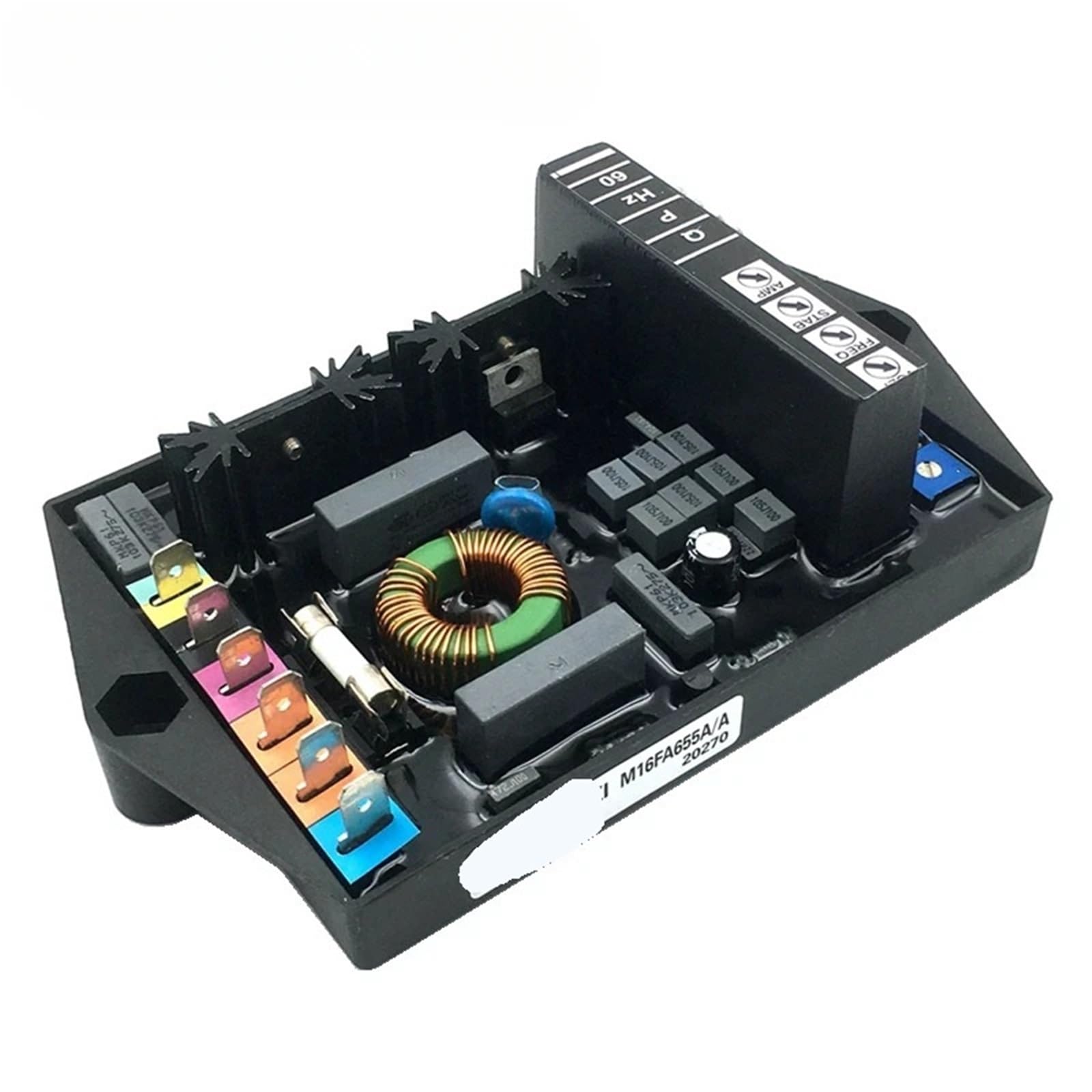Nvsfzgiyg M16fa655a 1Pcs M40fa640a Generator Spare Parts Avr Automatic Voltage Regulator Replacement 3 Phase Stabilizer(M16fa655a)