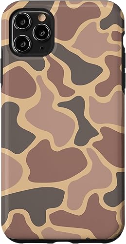 Funda de camuflaje vintage para iPhone 11 Pro Max FrogSkin Ozark Timber Duck Camo