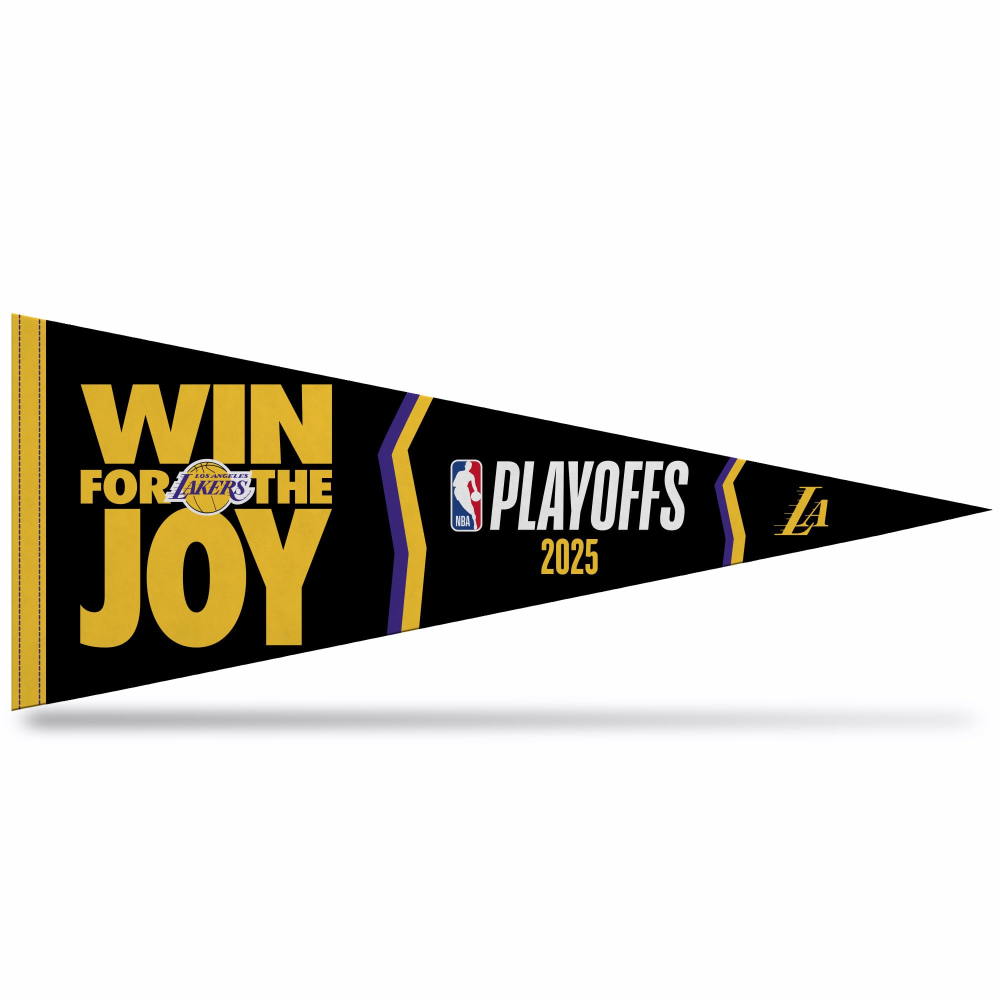 Rico Industries NBA Basketball 12" x 30" Felt Wall Décor Pennant - Great for Home/Bed Room/Man Cave Décor