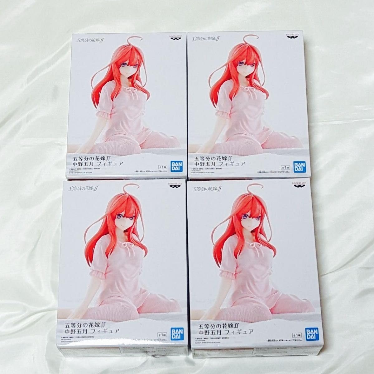 五等分の花嫁　中野一花　フィギュア　4個セット　パジャマ Amazon.co.jp: 五等分の花嫁 中野 一花 二乃 三玖 四葉 五月