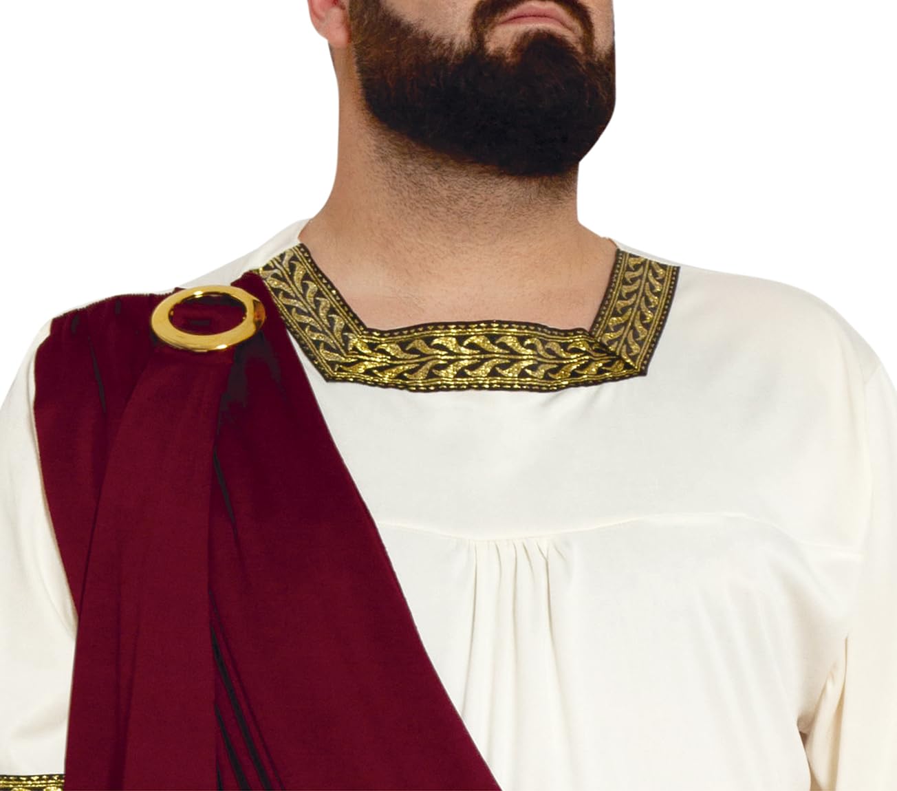 FIESTAS GUIRCA | Costume di Augusto e Romano - Cappa e Tunica per Feste Romane e Greche - Costumi Storici per Carnevale, Halloween ed Eventi a Tema - Uomo e Adolescente