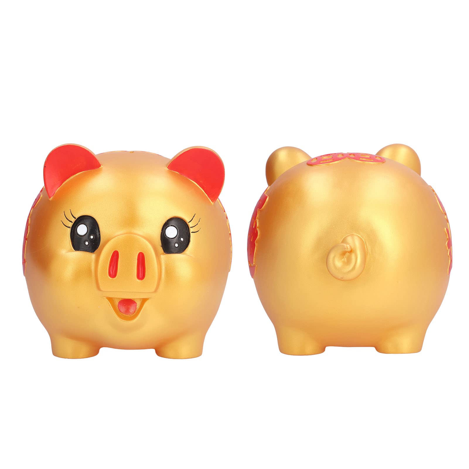 Amazon.co.jp: 金の豚 豚貯金箱 金運 開運 風水 金の豚ちゃん 置物 