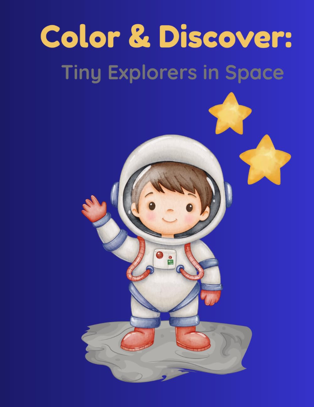 Color & Discover Tiny Explorers in Space