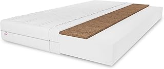 MARPUR Kokos Baby Kokos - Colchón infantil (70 x 140 cm, altura 10 cm, dureza H3/H4, incluye funda), color blanco