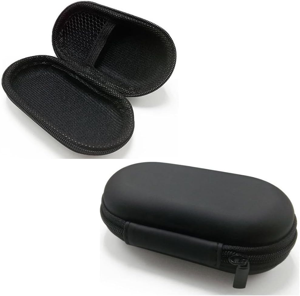 BUTTONS Earbud Travel Case; Small Electronics Case for