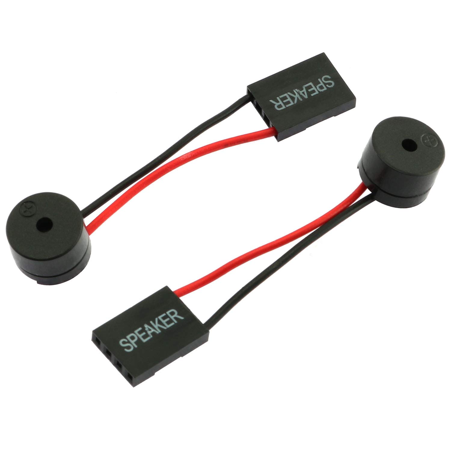 Buy RuiLing 10-Pack Mini Plug Speaker 4 Pin Desktop Computer Case PC ...