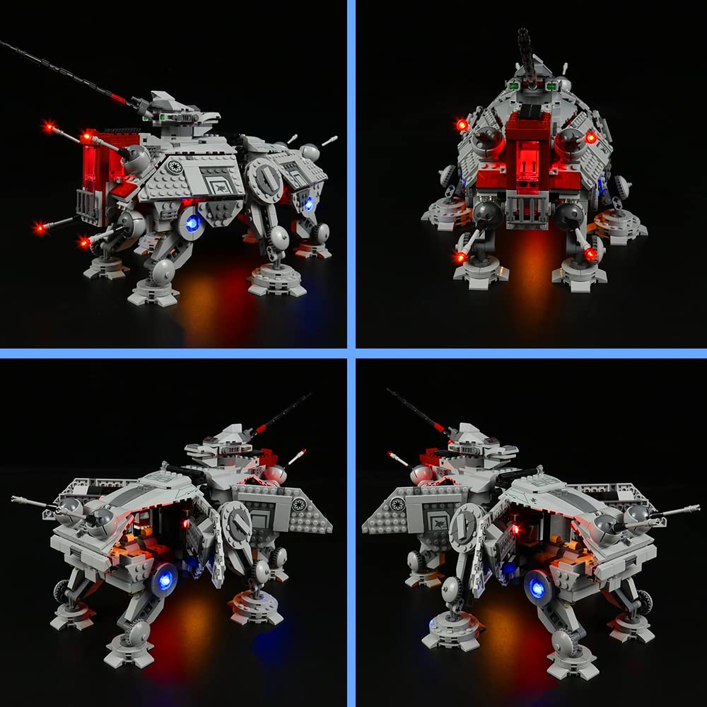 Led Light Kit for Lego AT-TE Walker, Led Lighting Set for Lego 75337 AT-TE Walker Poseable Toy, Not Include Models - Image 2