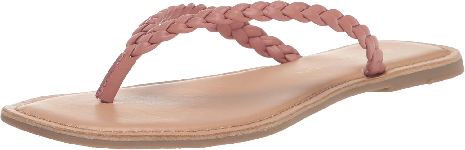 Chinese Laundry womens Rowe Flip Flop, Rose, 7.5 US