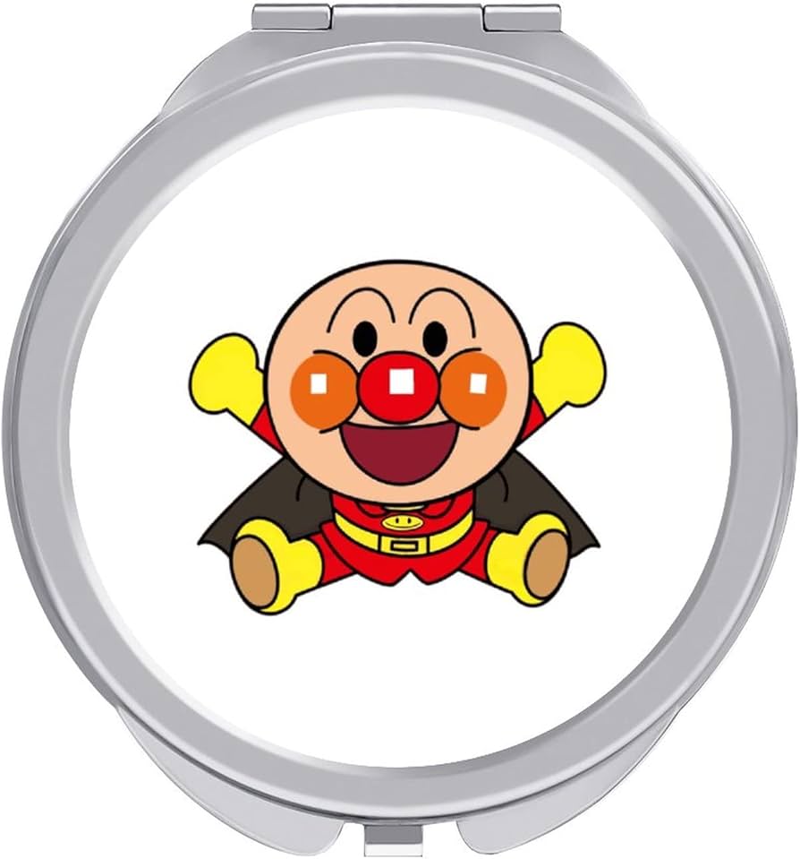 アンパンマン　コンパクトミラー　手鏡 SEGA - 【非売品】アンパンマン コンパクトミラー＆コーム ケース付き