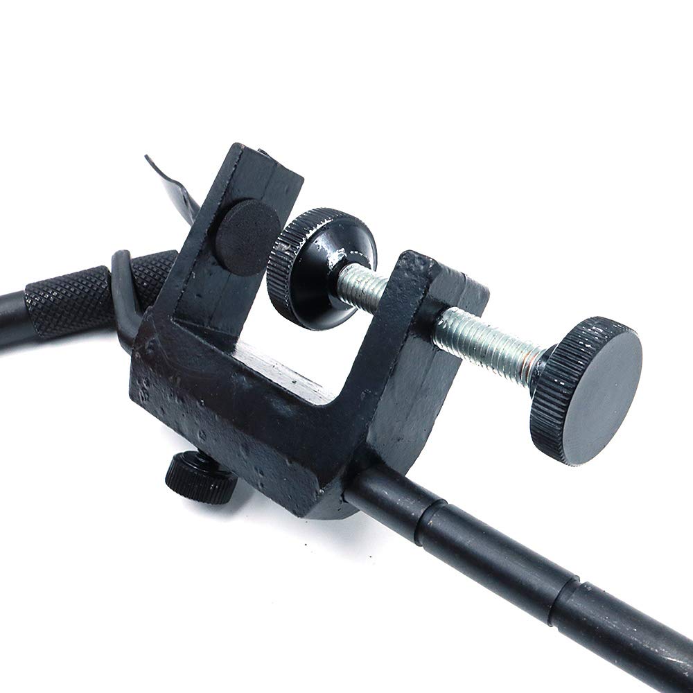 Étau Rotatif 360° Pour Montage De Mouches De Pêche – Aluminium, Pince En C, Neuf