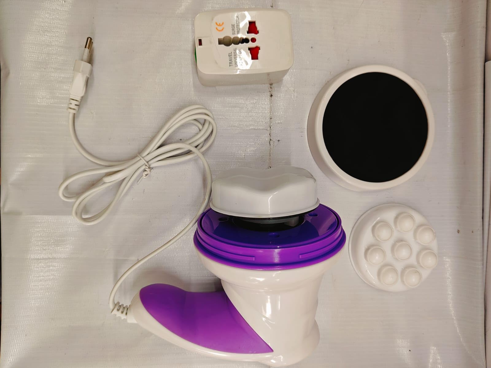 Acupressure Products Manipol Appareil de massage complet pour le corps, la tête, le cou, les épaules, le dos, les jambes, les pieds pour homme et femme pour réduire la graisse et les douleurs