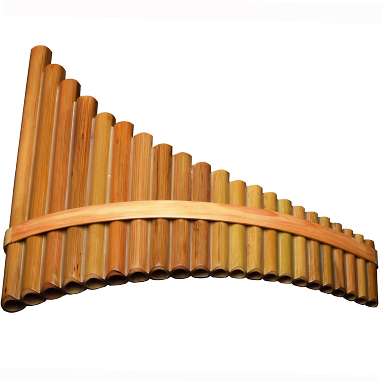 Flûte De Pan En Bambou Amer À 22 Tubes Flûte De Pan Professionnelle Pour Gaucher Flûte De Pan Pour Débutant Adulte Air CFG(C)