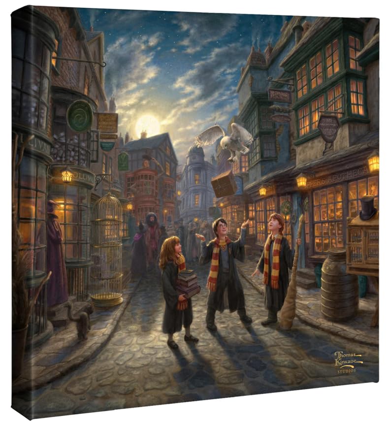 Amazon.com: Thomas Kinkade Harry Potter™ Diagon Alley 14