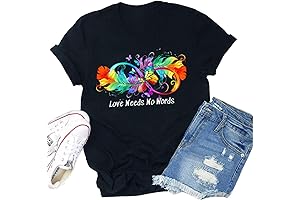 Autism Love Needs No Words T-Shirt