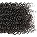 CYNOSURE Kinky Curly Bundles Human Hair 12A Brazilian Human Hair Bundles Unprocessed Curly Weave 3 Bundles Natural Black 18 20 22inches