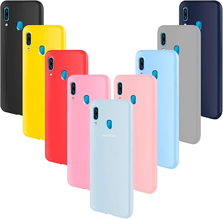 ivencase 9 ? Funda Samsung Galaxy A40, Carcasa Fina TPU Flexible Cover para Samsung Galaxy A40 (Rosa Gris Rosa Claro Amarillo Rojo Azul Oscuro Transl?cido Negro Azul Claro) ivencase 9 ? Funda Samsung Galaxy A40, Carcasa Fina TPU Flexible Cover para Samsung Galaxy A40 (Rosa Gris Rosa Claro Amarillo Rojo Azul Oscuro Transl?cido Negro Azul Claro)
