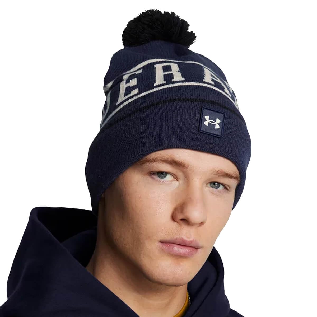 Under Armour Mens M Halftime Pom Beanie Beany