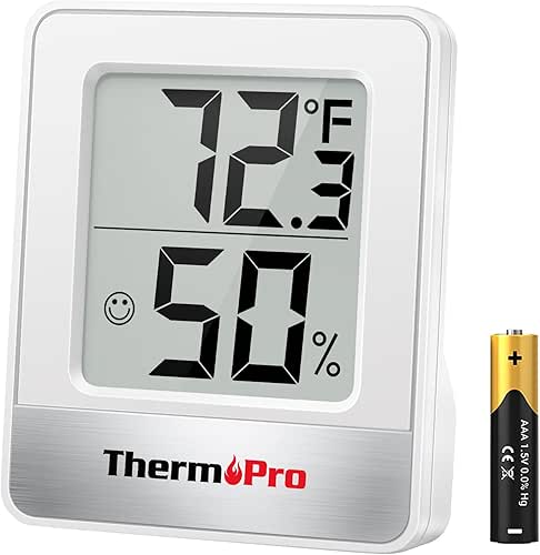 ThermoPro TP49 Digital Hygrometer Indoor Thermometer Humidity Meter Room Thermometer