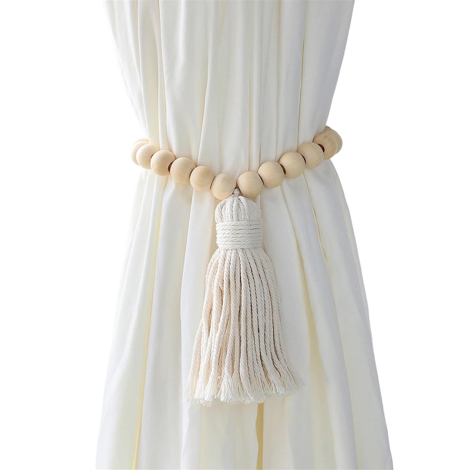 embrasses de Rideaux Curtain Tie Backs with Beadfringe Curtains Acccessories Decorative Rope Decoration for