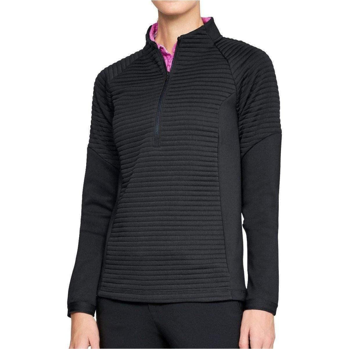 Under Armour Women's Black Storm Daytona Quarter Zip Pullover / Small