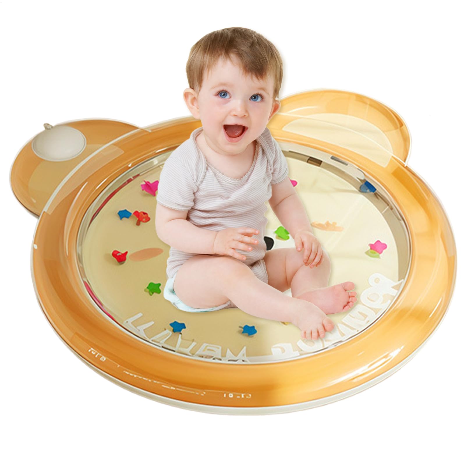Tappetino Acqua Neonato Centro Attività Sensoriale Interattivo per lo | Tappetino Sensoriale Gonfiabile Acqua Pavimento Per Bambini Asilo Interno Esterno Casa Viaggio