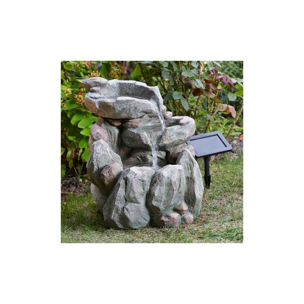 Smart Solar Rock Fall Fountain by Smart Solar