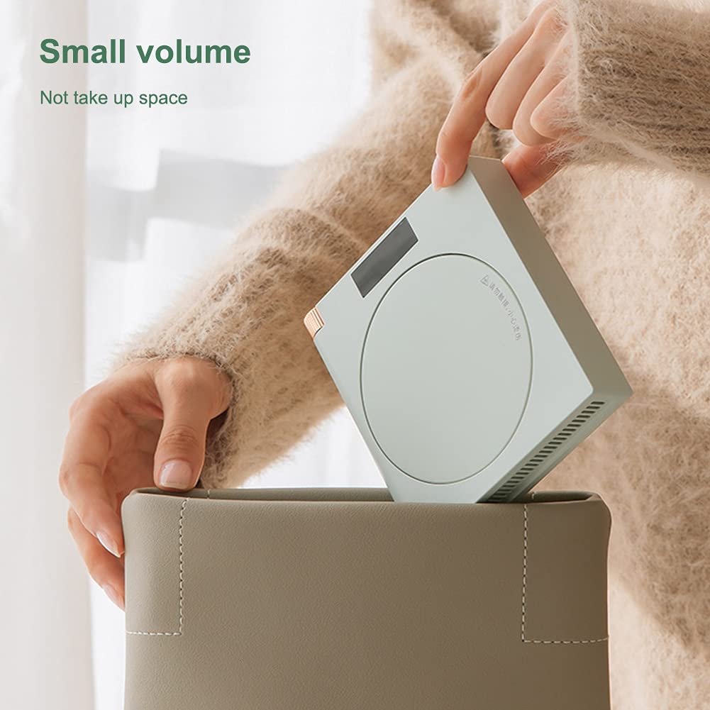 Scalda caffè scaldatazze USB Piastra Boccale riscaldatore Caldo tè Le Riscaldamento Coaster termostato 5 Gear riscaldatore Piattaforma di caffè Latte tè Caldo Elettrico (Color : Green)