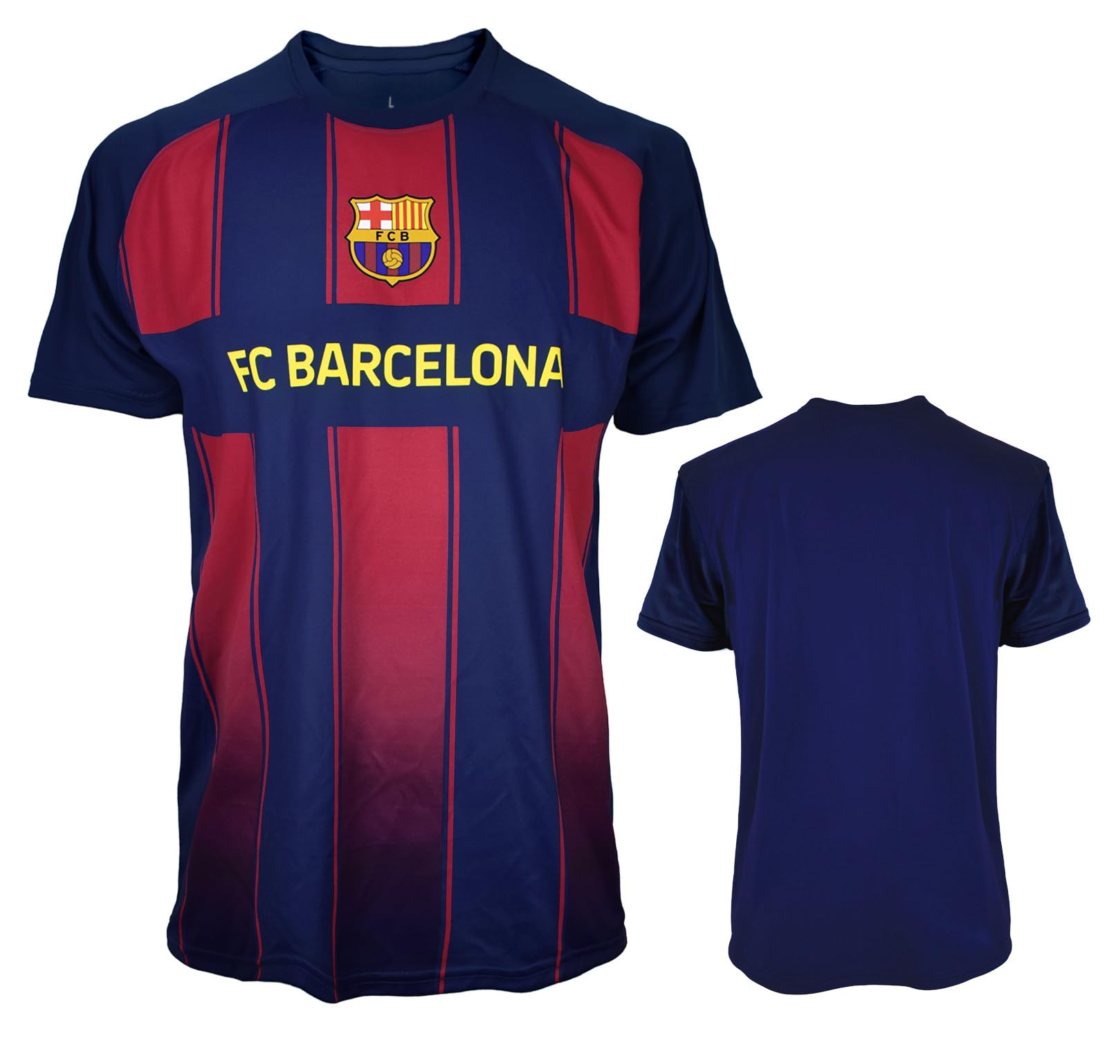 FC Barcelona Maglia Calcio Stagione 2025/26. Replica Stadio Ufficiale per Adulto, Ragazzo e Bambino