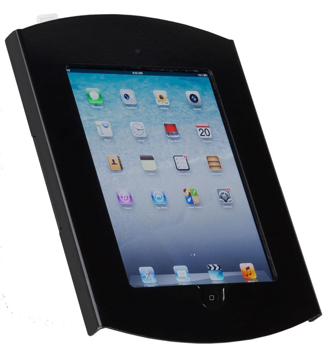 Amazon.com: Displays2go, 4.5 Inch iPad Wall Bracket, Locking and Rotating  Design, Compatible with CC Card Reader, Steel Construction - Black  (IP135WBK3E) : Electronics