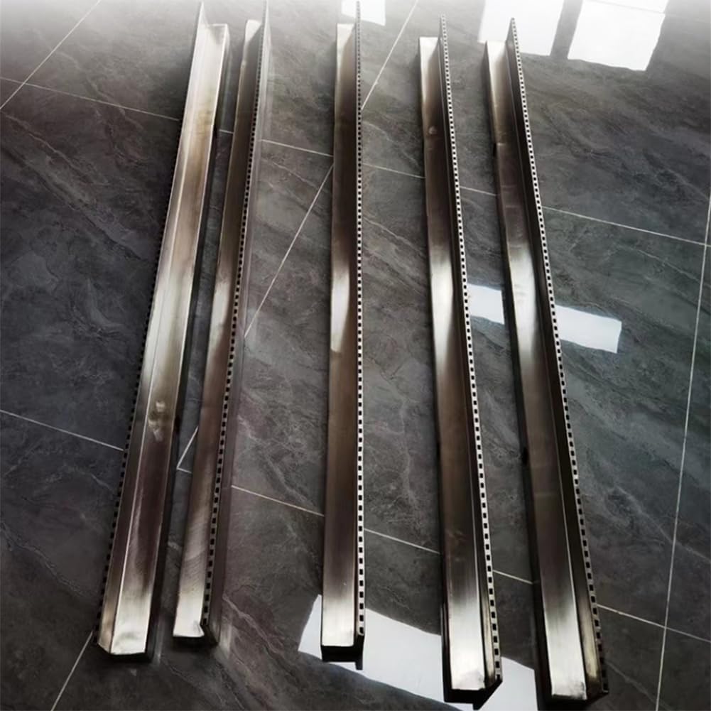 Cascata in Acciaio Inox da 30 cm - Kit Fontana per Piscina Esterna per Giardino, Patio e Giardino roccioso - Elegante Elemento d'Acqua per paesaggistica, Decorazione con Flusso d'Acqua e ATM